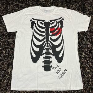 The Kid Laroi Gnarcotic White Tee T Shirt Adult Sz XL New